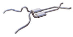 Pypes Performance Exhaust SGN10 Crossmember Back w/X-Pipe Exhaust System 62-67 Nova Split Rear Dual Exit 2.5 in Intermediate And Tail Pipe Hardware Incl Muffler And Tip Not Incl Pypes Exhaust - Truck Part Superstore