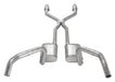 Pypes Performance Exhaust SGN945TE Crossmember Back w/H-Pipe Exhaust System 75-79 Nova Split Rear Dual Exit 2.5 in Intermediate And Tail Pipe Turbo Pro Muffler/Hardware Incl Tip Not Incl Catalytic Converter Incl Pypes Exhaust - Truck Part Superstore