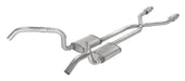 Pypes Performance Exhaust SGN975TE Crossmember Back w/X-Pipe Exhaust System 75-79 Nova Split Rear Dual Exit 2.5 in Intermediate And Tail Pipe Turbo Pro Muffler/Hardware Incl Tip Not Incl Catalytic Converter Incl Pypes Exhaust - Truck Part Superstore