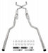 Pypes Performance Exhaust SGT74 Crossmember Back W/ H-Pipe Exhaust System 63-66 GM Truck Split Rear Dual Exit 2.5 Inch Intermediate And Tailpipe Hardware Incl Muffler And Tip Not Incl Stainless Steel Pypes Exhaust - Truck Part Superstore