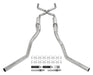 Pypes Performance Exhaust SGT76V Crossmember Back W/ H-Pipe Exhaust System 63-66 GM Truck Split Side Dual Exit 2.5 Inch Intermediate And Tailpipe Hardware Incl Violator Muffler Incl And Tip Not Incl Stainless Steel Pypes Exhaust - Truck Part Superstore