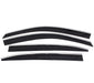 Auto Ventshade (AVS) 794060 Ventvisor® Low Profile Deflector 4 pc.; Smoke w/Chrome Trim; - Truck Part Superstore