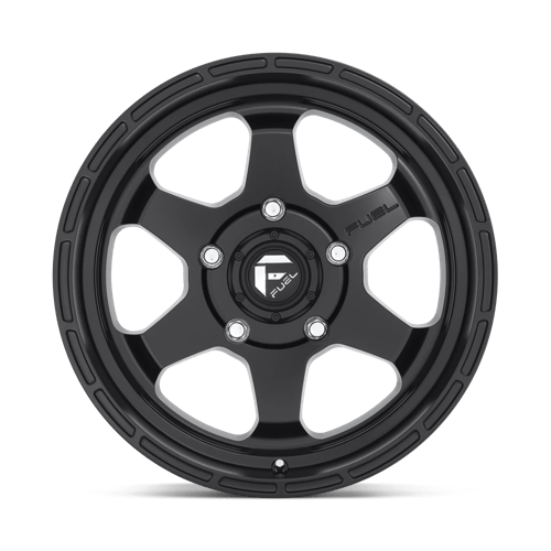 Fuel 1PC D66417008447 D664 17X10 6X5.5 MT-BLK -18MM - Truck Part Superstore