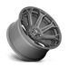 Fuel 1PC D70520007547 D705 20X10 5X5.0 BRSH-GNMTL-TTC -18MM - Truck Part Superstore