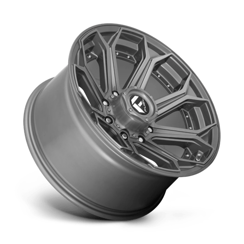 Fuel 1PC D70520001847 D705 20X10 8X180 BRSH-GNMTL-TTC -18MM - Truck Part Superstore