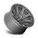 Fuel 1PC D70520001847 D705 20X10 8X180 BRSH-GNMTL-TTC -18MM - Truck Part Superstore
