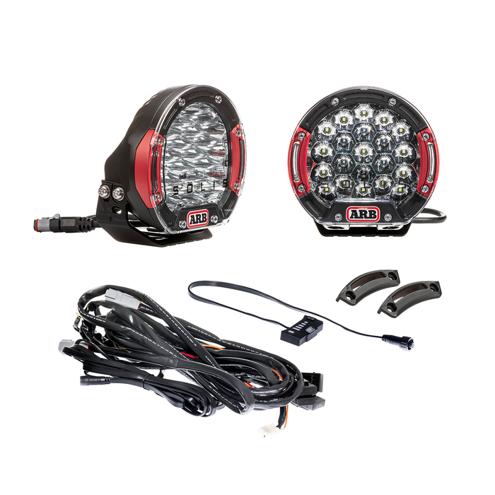 ARB SJB21FKIT Intensity SOLIS LED Light Kit; Flood/Flood/Loom; - Truck Part Superstore