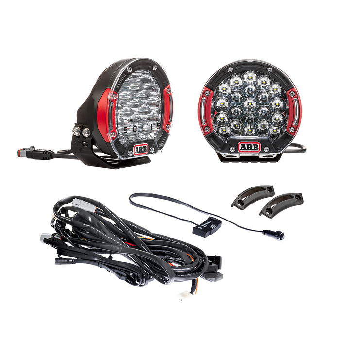 ARB SJB21SFKIT Intensity SOLIS LED Light Kit; Spot/Flood/Loom; - Truck Part Superstore