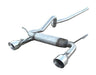 Pypes Performance Exhaust SJJ19S Cat Back Exhaust System 07-18 Wrangler JK 4 Door Split Rear Dual Exit 2.5 in Intermediate And Tail Pipe Street Pro Muffler/Hardware/4.5 in Polished Tips Incl Natural Finish 409 Stainless Steel Pypes Exhaust - Truck Part Superstore
