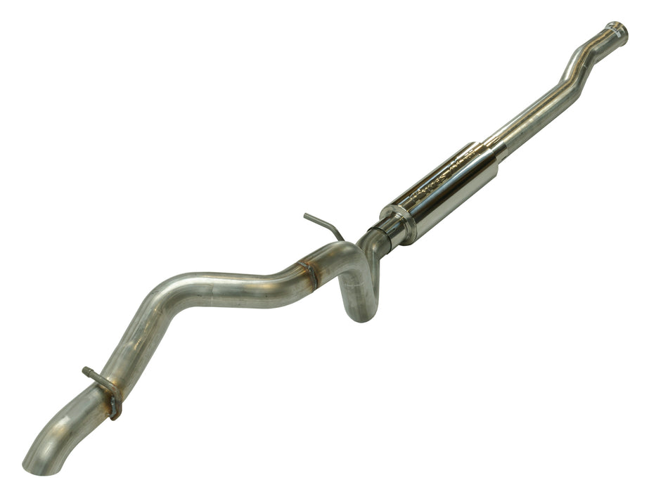 Pypes Performance Exhaust SJJ25R Cat Back Exhaust System 18-Pres Jeep JL 4 Door Ground Clearance Single Rear Exit Incl 2.5 in Intmd And Tail Pipe/M-80 Muffler/Hardware Tip Not Incl Natural Finish 304 Stainless Steel Pypes Exhaust - Truck Part Superstore