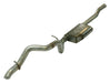 Pypes Performance Exhaust SJJ25S Cat Back Exhaust System 18-Pres Jeep JL 4 Door High Ground Clearance Single Rear Exit Incl 2.5 in Intmd And Tail Pipe/Street Pro Muffler/Hardware Tip Not Incl Natural Finish 304 StainlessSteel Pypes Exhaust - Truck Part Superstore