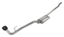 Pypes Performance Exhaust SJJ50SB Cat-Back Exhaust System 2020-PresJeep JT Gladiator Single side exit 2.5 in Intermediate And Tail Pipe Street Pro Mufflers/Hardware Incl black Tip Incl Pypes Exhaust - Truck Part Superstore