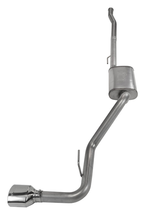 Pypes Performance Exhaust SJJ50S Cat-Back Exhaust System 2020-Pres Jeep JT Gladiator Single Side Exit 2.5 in Intermediate And Tail Pipe Street Pro Mufflers/Hardware Incl Tip Incl Pypes Exhaust - Truck Part Superstore