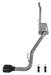 Pypes Performance Exhaust SJJ51SB Cat-Back Exhaust System 2020-Pres Jeep JT Gladiator Rubicon Single side exit 2.5 in Intermediate And Tail Pipe Street Pro Mufflers/Hardware Incl black Tip Incl Pypes Exhaust - Truck Part Superstore