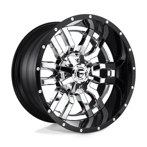 Fuel 2PC D27020001847 D270 20X10 8X180 CHR-PLATED-GBL -18MM - Truck Part Superstore