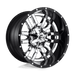 Fuel 2PC D27020009847 D270 20X10 6X135/5.5 CHR-PLATED-GBL -18MM - Truck Part Superstore