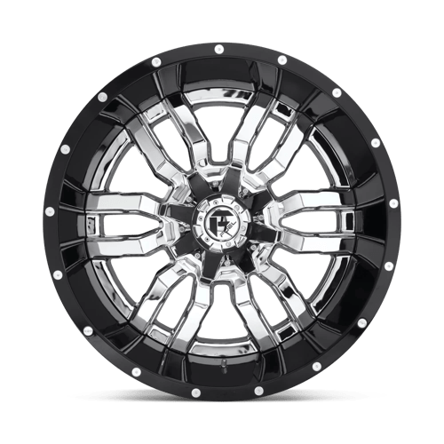 Fuel 2PC D27020001847 D270 20X10 8X180 CHR-PLATED-GBL -18MM - Truck Part Superstore