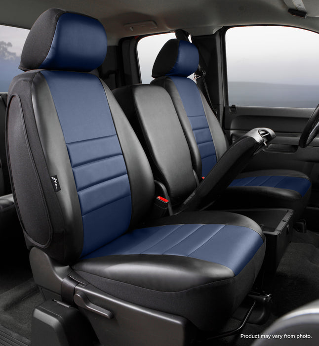 FIA SL69-23 BLUE LeatherLite™ Custom Seat Cover - Truck Part Superstore