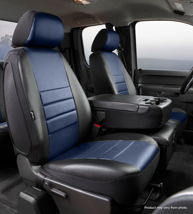 FIA SL62-69 BLUE LeatherLite™ Custom Seat Cover - Truck Part Superstore