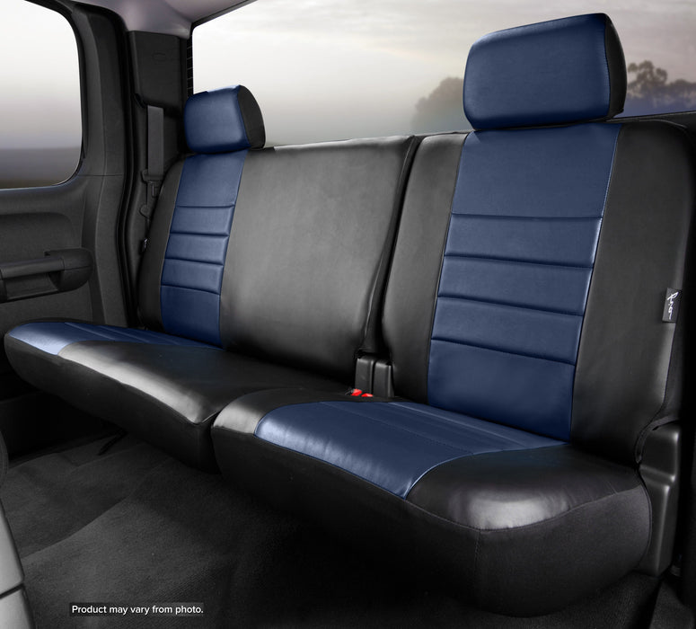 FIA SL62-18 BLUE LeatherLite™ Custom Seat Cover - Truck Part Superstore