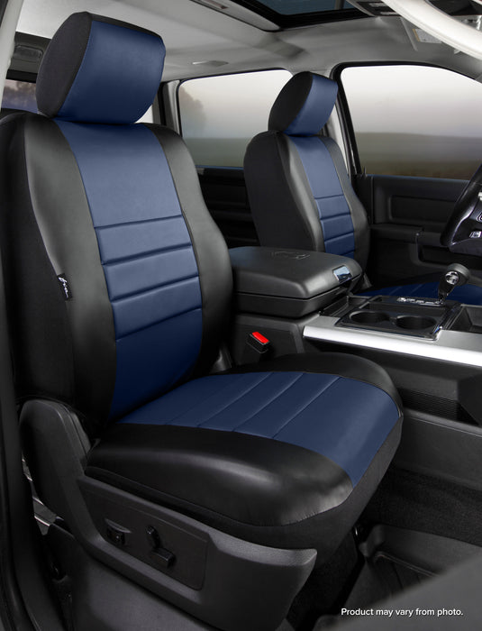 FIA SL67-69 BLUE LeatherLite™ Custom Seat Cover - Truck Part Superstore