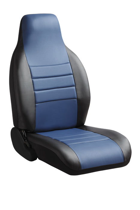 FIA SL68-5 BLUE LeatherLite™ Universal Fit Seat Cover - Truck Part Superstore