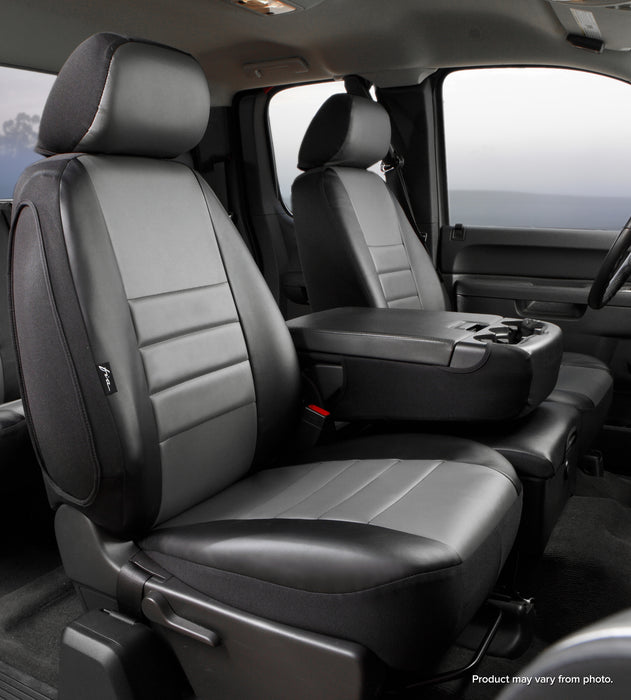 FIA SL62-69 GRAY LeatherLite™ Custom Seat Cover - Truck Part Superstore