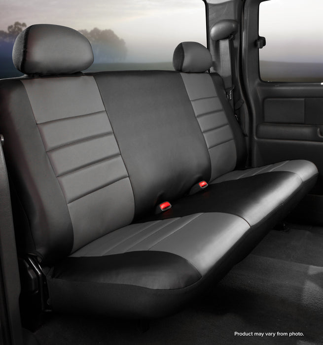 FIA SL67-22 GRAY LeatherLite™ Custom Seat Cover - Truck Part Superstore