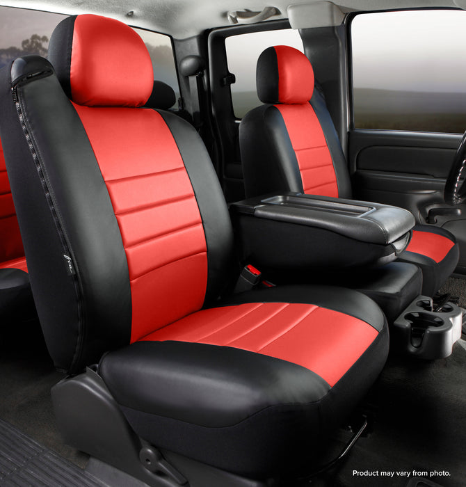 FIA SL68-16 RED LeatherLite™ Custom Seat Cover - Truck Part Superstore