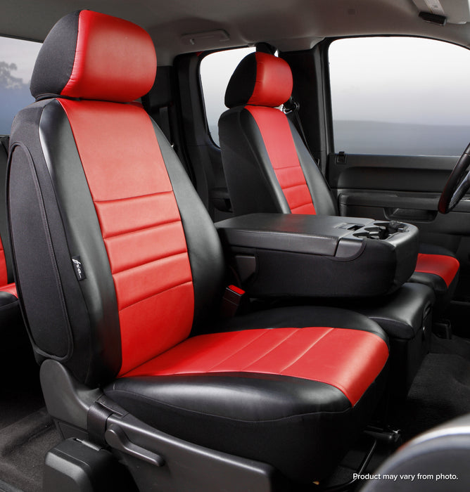 FIA SL62-69 RED LeatherLite™ Custom Seat Cover - Truck Part Superstore