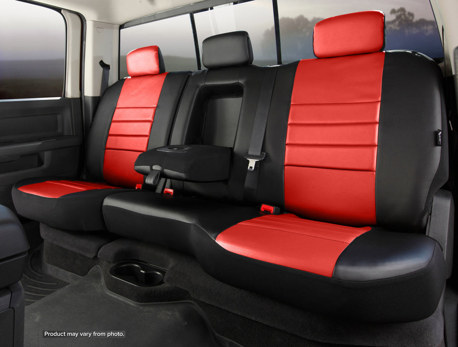 FIA SL62-79 RED LeatherLite™ Custom Seat Cover - Truck Part Superstore