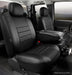 FIA SL67-20 BLK/BLK LeatherLite™ Custom Seat Cover - Truck Part Superstore