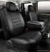 FIA SL68-8 BLK/BLK LeatherLite™ Custom Seat Cover - Truck Part Superstore