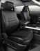 FIA SL68-35 BLK/BLK LeatherLite™ Custom Seat Cover - Truck Part Superstore
