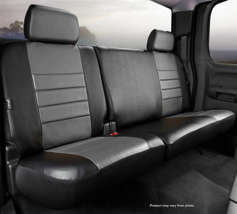 FIA SL62-61 GRAY LeatherLite™ Custom Seat Cover - Truck Part Superstore