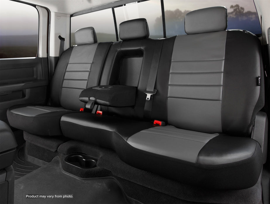 FIA SL62-22 GRAY LeatherLite™ Custom Seat Cover - Truck Part Superstore