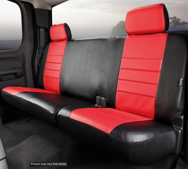 FIA SL62-14 RED LeatherLite™ Custom Seat Cover - Truck Part Superstore