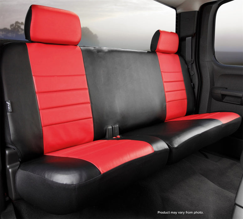 FIA SL62-36 RED LeatherLite™ Custom Seat Cover - Truck Part Superstore