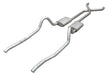 Pypes Performance Exhaust SMA10V Crossmember Back w/X-Pipe Exhaust System 67-73 Mopar A-Body Split Rear Dual Exit 2.5 in Intermediate And Tail Pipe Violator Mufflers/Hardware Incl Tip Not Incl Pypes Exhaust - Truck Part Superstore
