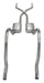 Pypes Performance Exhaust SMA40 Crossmember Back w/H-Pipe Exhaust System 67-73 Mopar A-Body Split Rear Dual Exit 2.5 in Intermediate And Tail Pipe Hardware Incl Muffler And Tip Not Incl Pypes Exhaust - Truck Part Superstore