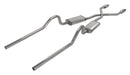 Pypes Performance Exhaust SMB910S33E Crossmember Back w/X-Pipe Exhaust System Split Rear Dual Exit 2.5 in Intermediate And Tail Pipe 18 in Street Pro Mufflers/Hardware Incl Tip Not Incl Catalytic Converter Incl Pypes Exhaust - Truck Part Superstore