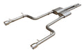 Pypes Performance Exhaust SMC10R Race Pro Series Cat Back Exhaust System Split Rear Dual Exit 2.5 in Intermediate And Tail Pipe Race Pro Muffler/Hardware/4 in Polished Tips Incl Natural 409 Stainless Steel Pypes Exhaust - Truck Part Superstore