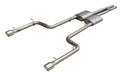 Pypes Performance Exhaust SMC12V Cat Back Exhaust System Split Rear Dual Exit 06-10 Charger V6 2.5 in Intermediate And Tail Pipe Violator Muffler/Hardware/4 in Polished Tips Incl Natural Finish 409 Stainless Steel Pypes Exhaust - Truck Part Superstore