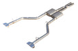 Pypes Performance Exhaust SMC20V Cat Back Exhaust System Split Rear Dual Exit 08-14 Challenger V8 Exc SRT8 2.5 in Intermediate And Tail Pipe Violator Muffler/Hardware/Polished Tips Incl Natural Finish 409 Stainless Steel Pypes Exhaust - Truck Part Superstore