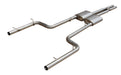 Pypes Performance Exhaust SMC24R Cat Back Exhaust System Split Rear Dual Exit 11-14 Charger V8 Exc SRT8 2.5 in Intermediate And Tail Pipe Race Pro Muffle/Hardware Incl Tip Not Incl Natural Finish 409 Stainless Steel Pypes Exhaust - Truck Part Superstore