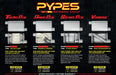 Pypes Performance Exhaust SMC41V 2015-20 Charger SRT 3 Inch Xpipe Exhaust With Violator Muffler SMC41V - Truck Part Superstore