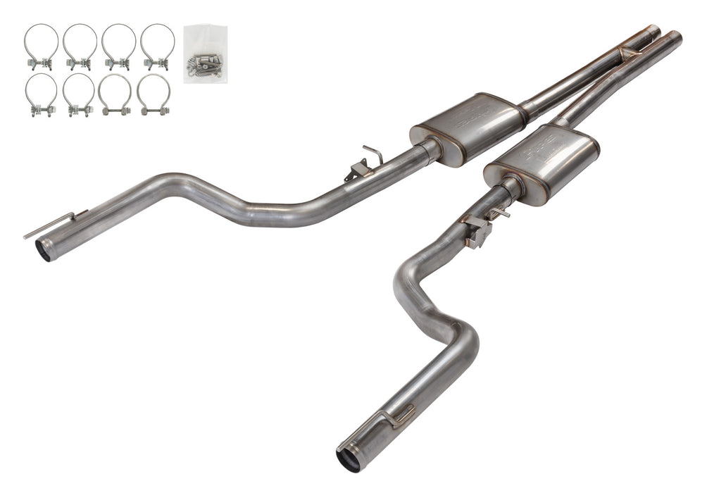 Pypes Performance Exhaust SMC42V 2015-20 Charger SRT 3 Inch H pipe Exhaust With Violator Muffler SMC42V - Truck Part Superstore