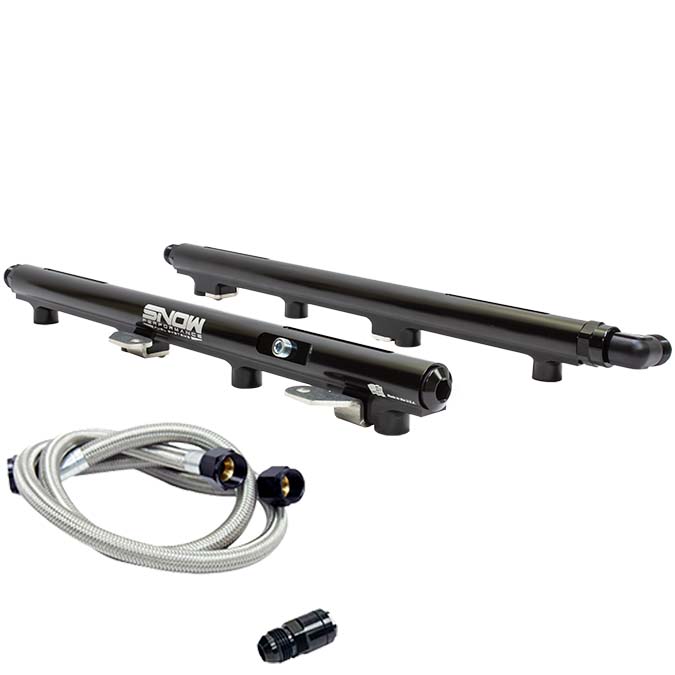 Snow Performance SNF-30011F Billet Fuel Rail Kit, 2005+ 5.7L and 6.1L Hemi, Factory Hookup. - Truck Part Superstore