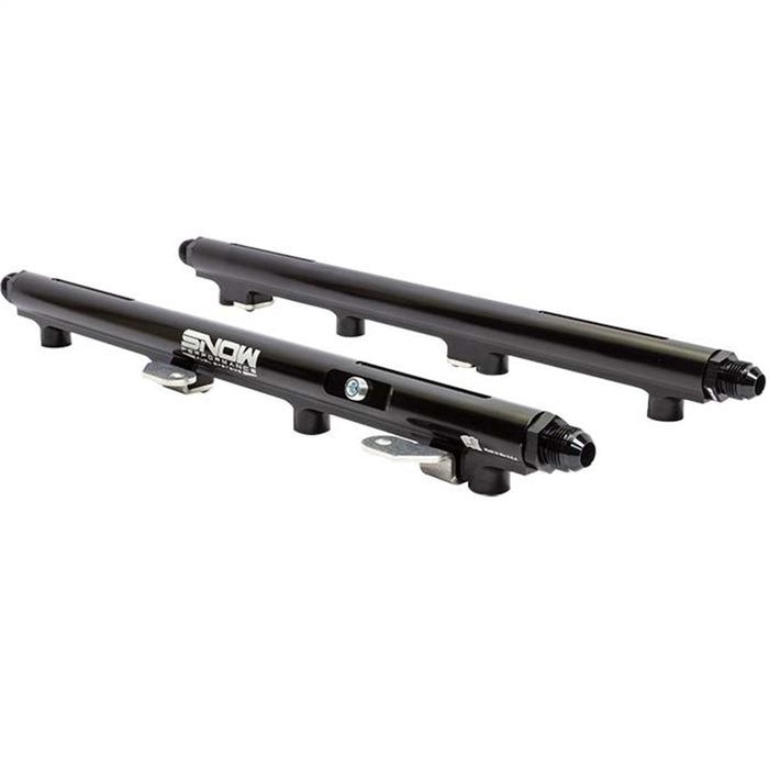 Nitrous Express SNF-30011 Billet Fuel Rail Kit; 2005+5.7L and 6.1L Hemi; Factory Height Injectors Return S - Truck Part Superstore