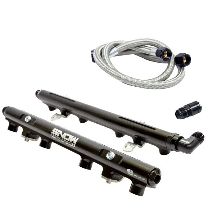 Snow Performance SNF-30012F Fuel Rail Kit, 2011-2017 Coyote (Pair) Factory Hookup. - Truck Part Superstore